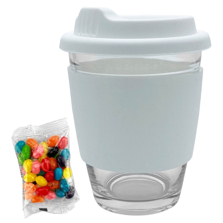 Jelly Bean In Carlo Glass Coffee Cup 12