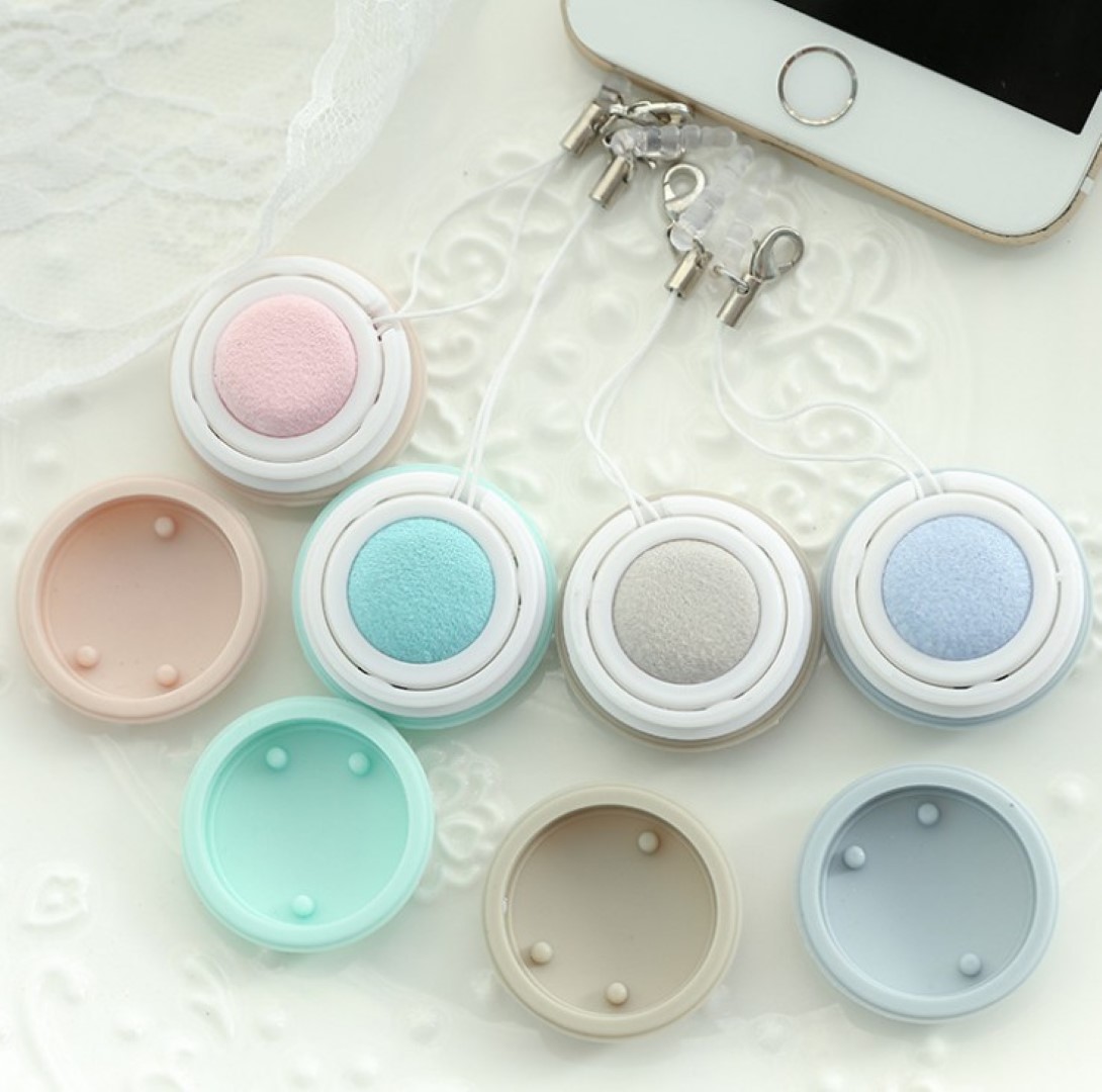 Mini Glasses & Cell Phone Screen Cleaner Combo Key Chain 5