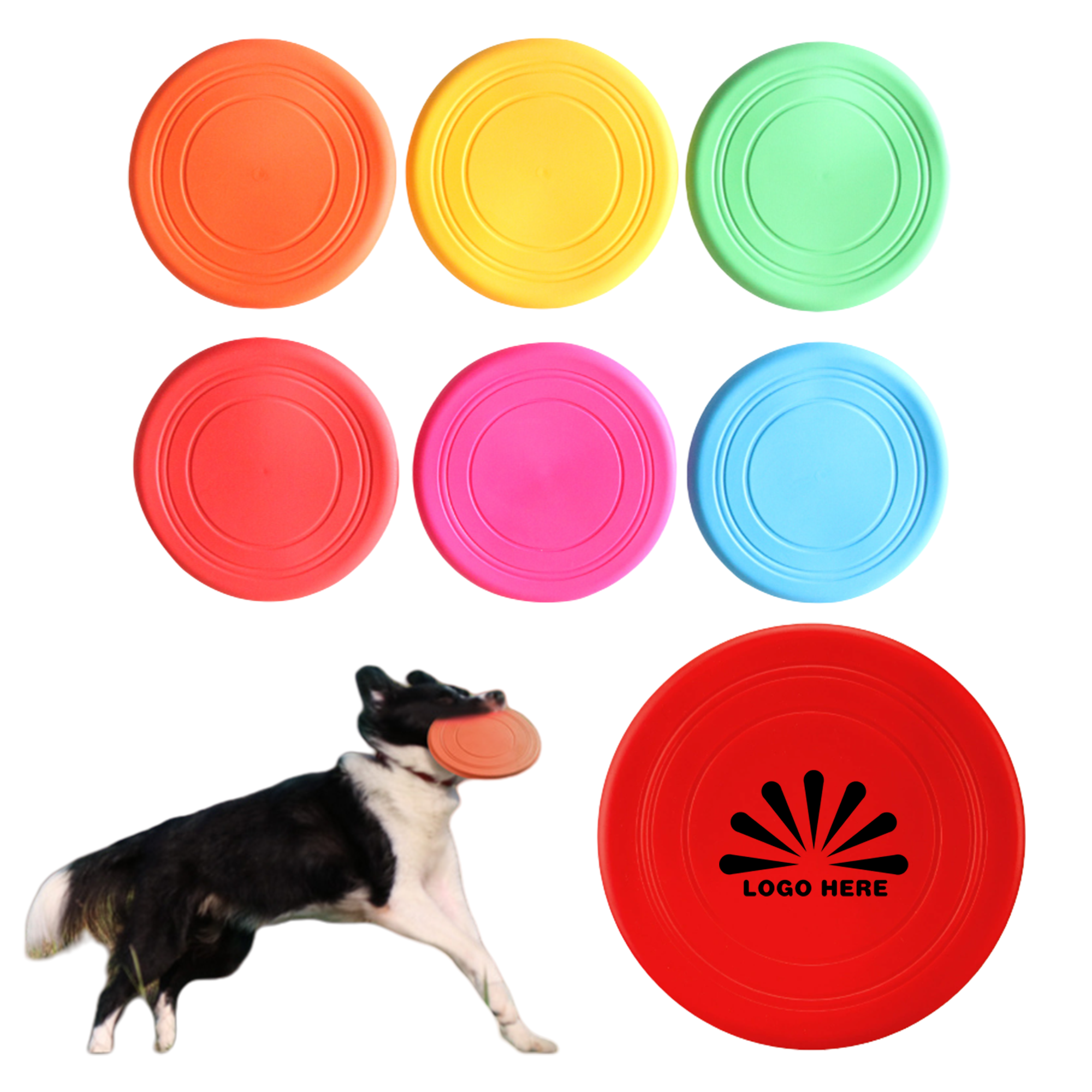 Silicone Flying Disc Outdoor for Dog MOQ50 2