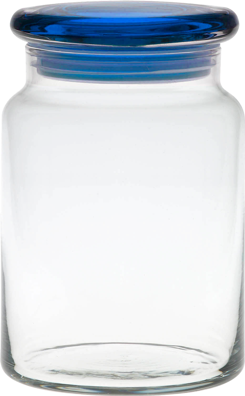 26 oz. Apothecary Jar w/Flat Lid 8