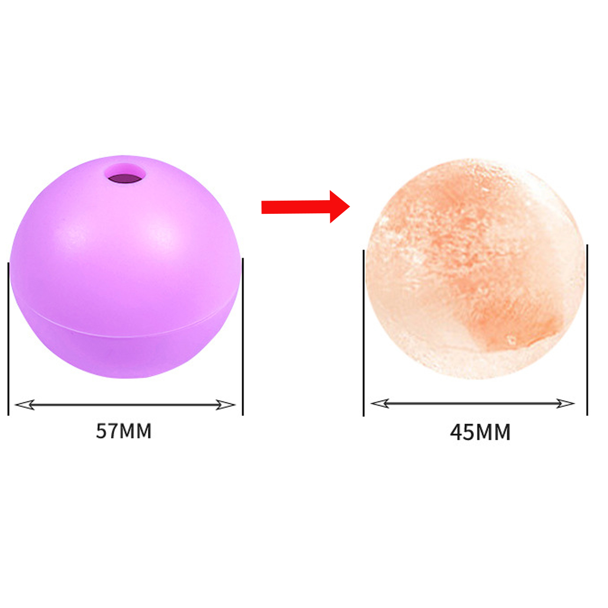 1.77 In Silicone Ice Ball Molds 4