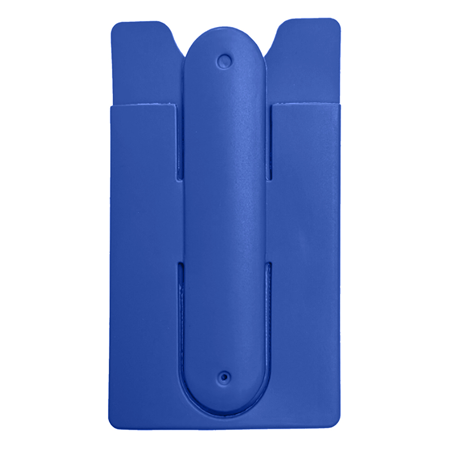 Silicone Phone Wallet with Adhesive Back and Foldable 6