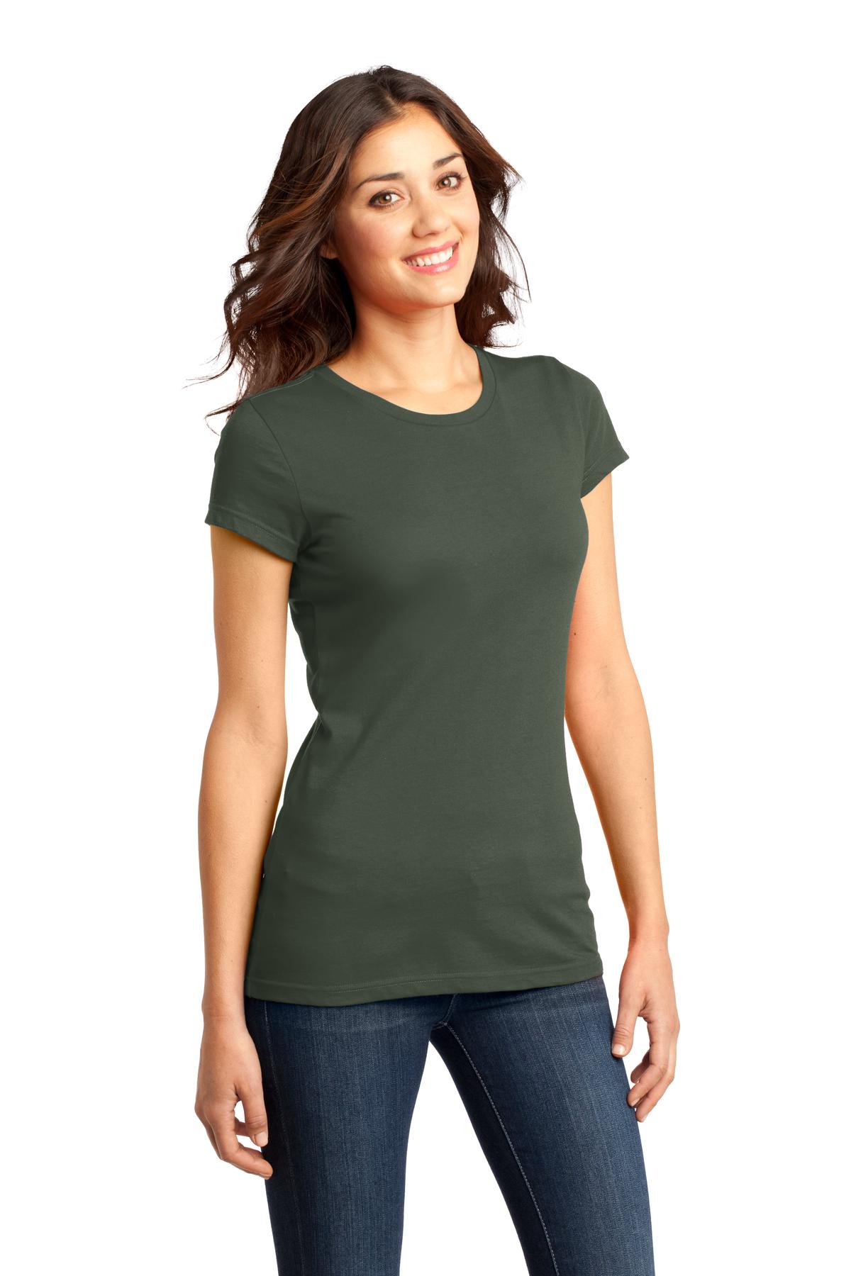 District Women's Fitted Very Important Tee . DT6001 25