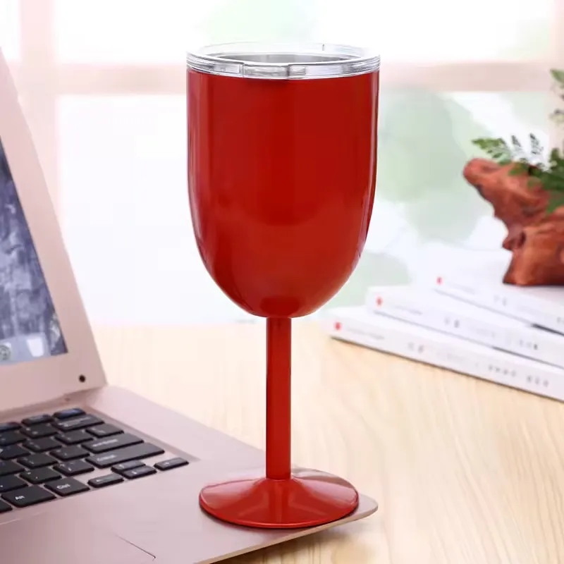 Premium Steel Wine Glasses 5