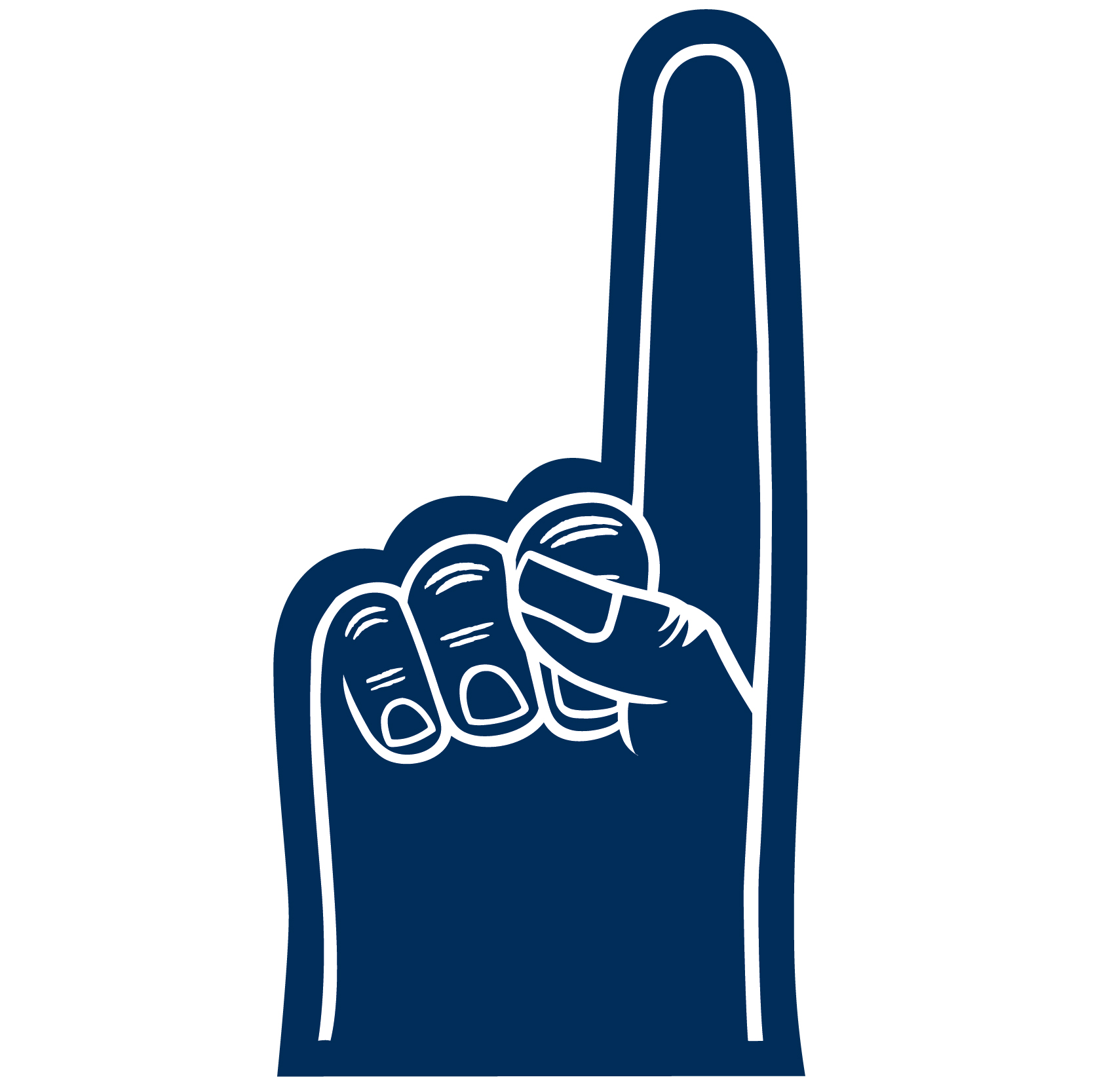 7.5" Foam Hand 29