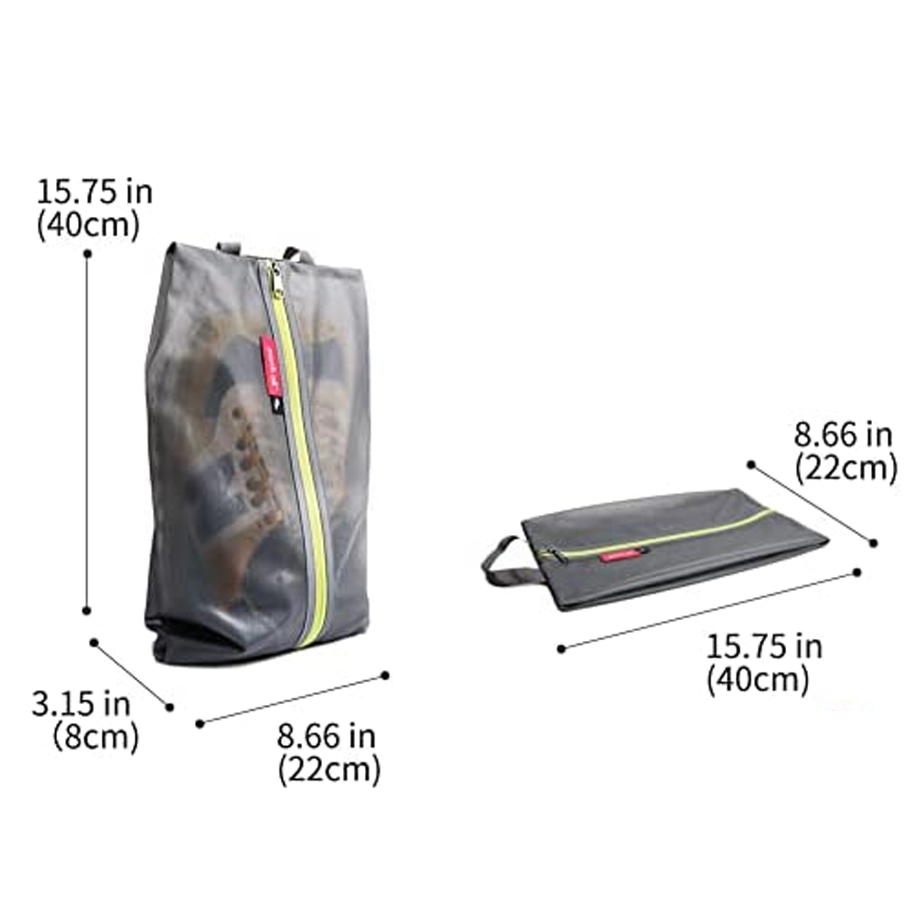 Water Resistant Travel Shoe Bags 3
