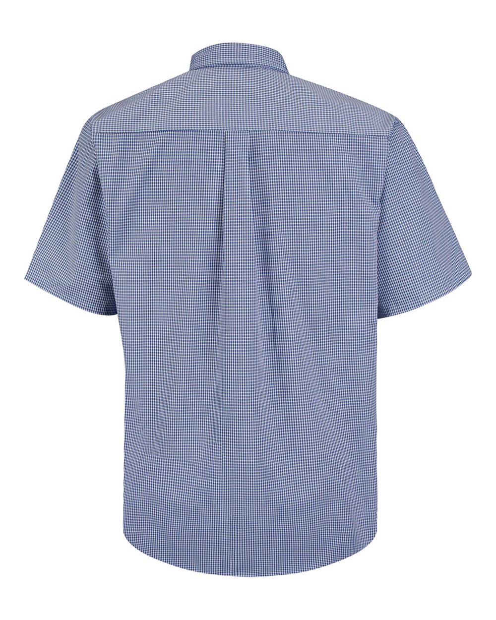 Men's Mini-Plaid Uniform Short Sleeve Shirt - SP84 6