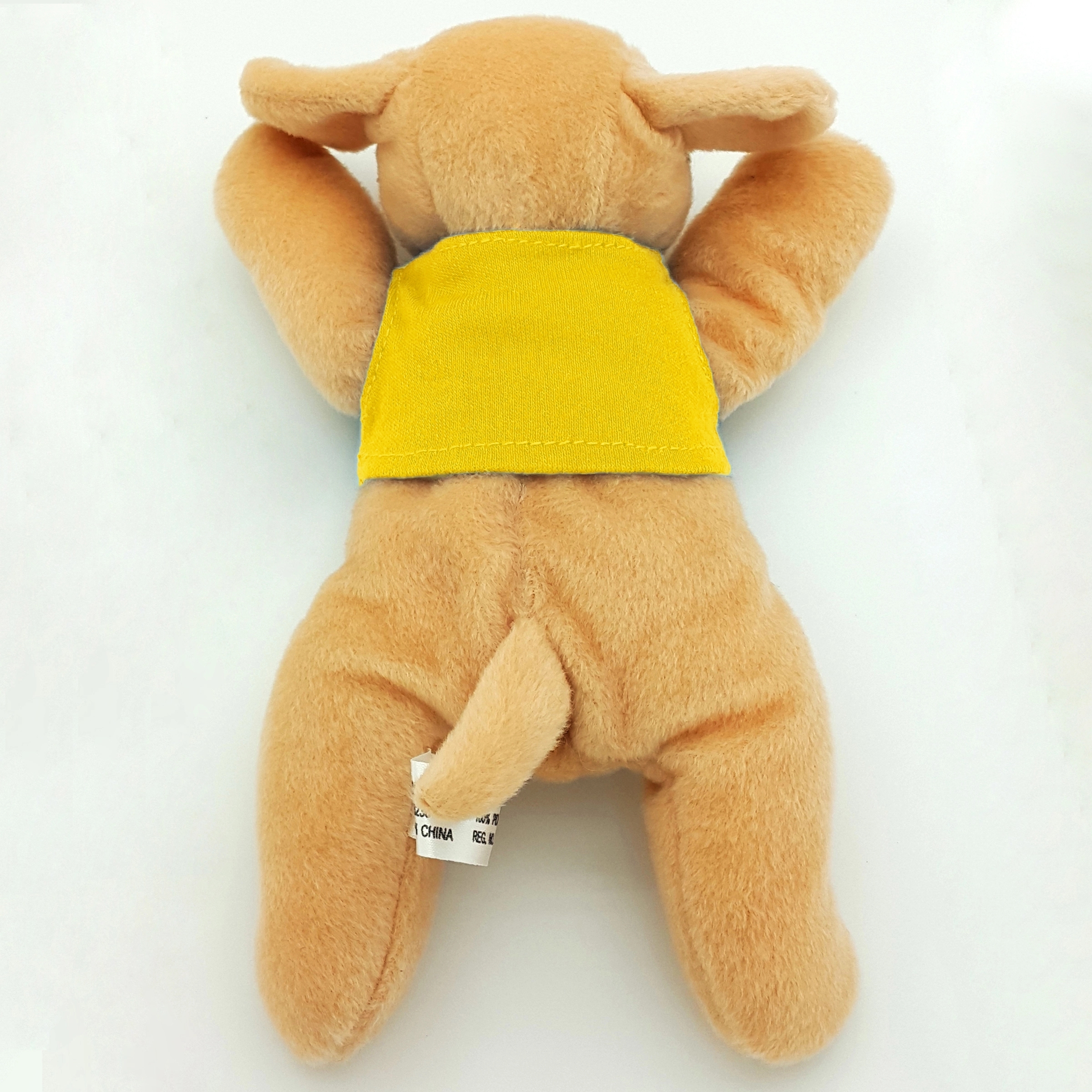 8" Laying Down Beanie Dog 16