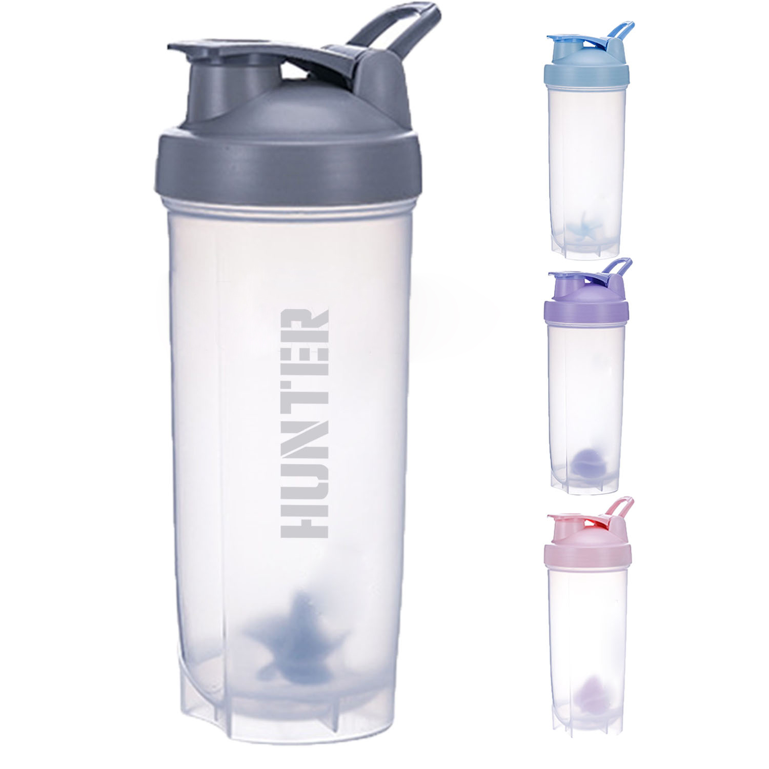 17.6oz Sports Graduated Fitness Shaker Cup