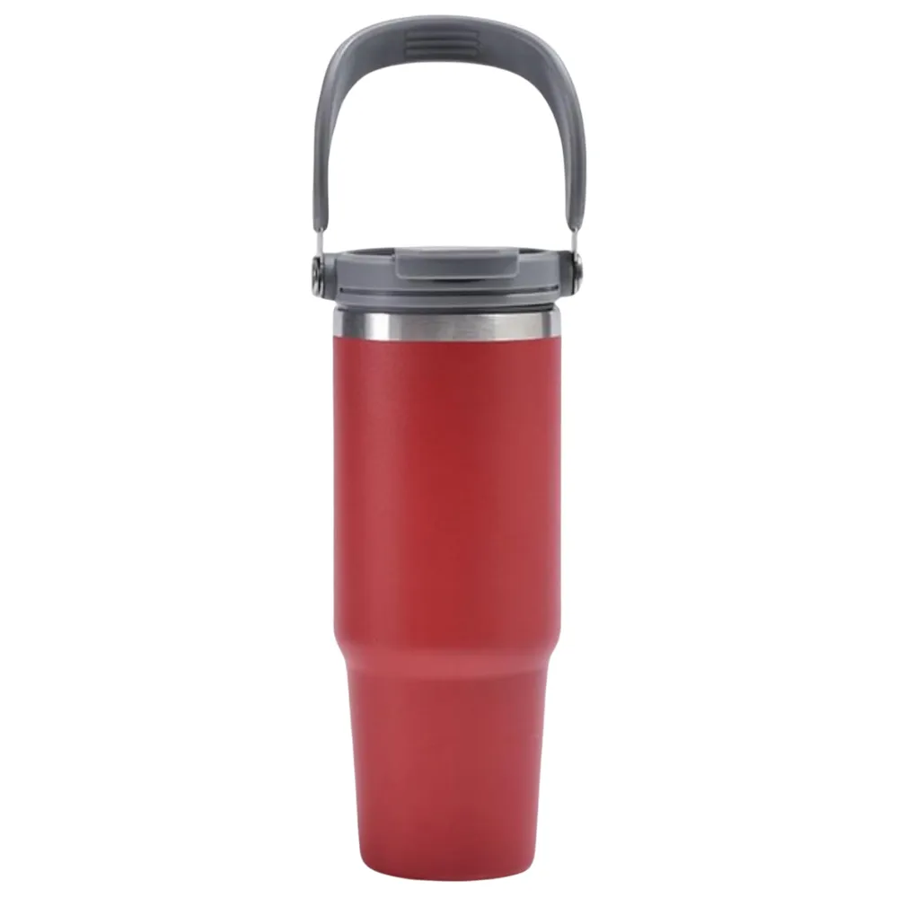 30oz. Insulated Tumber with Handle and Flip Straw 11