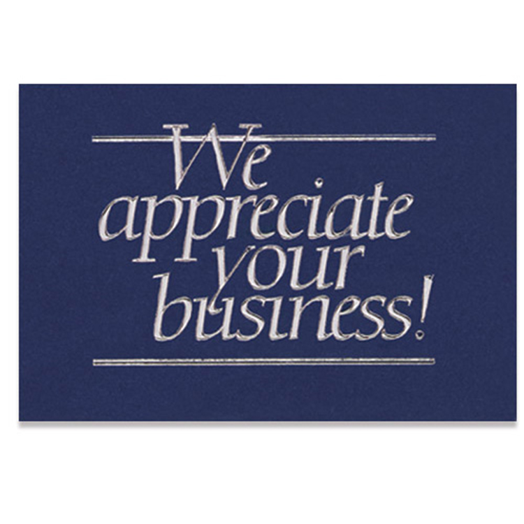 Appreciation Your Business Note Card 2