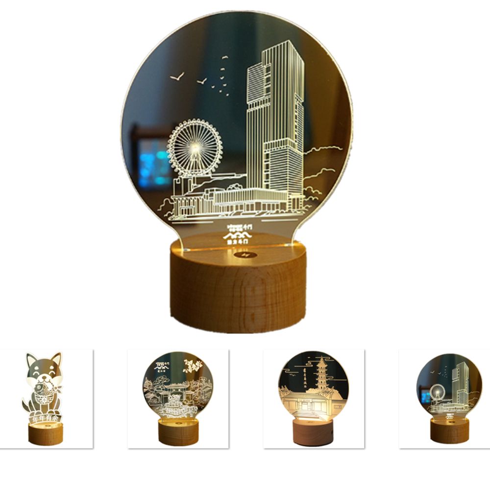 Personalized Creative 3D Acrylic Night Light 2