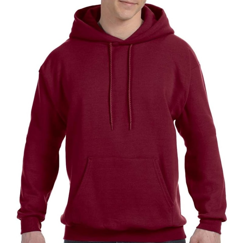 Hanes 7.8 Oz. ComfortBlend® EcoSmart® 50/50 Pullover Hoo, custom hoodie or sweatshirt with logo imprint 9