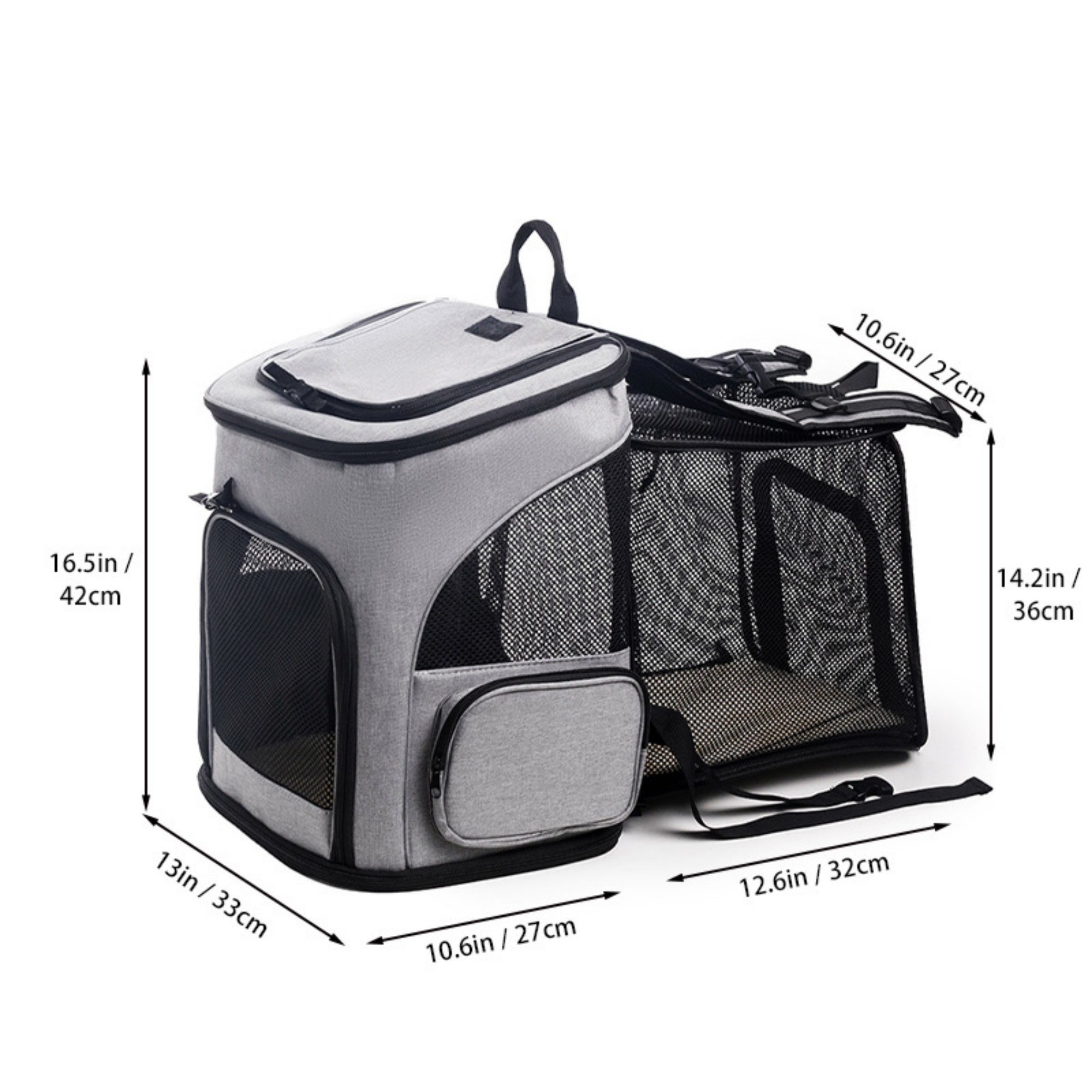 Expandable Pet Backpack Carrier 6
