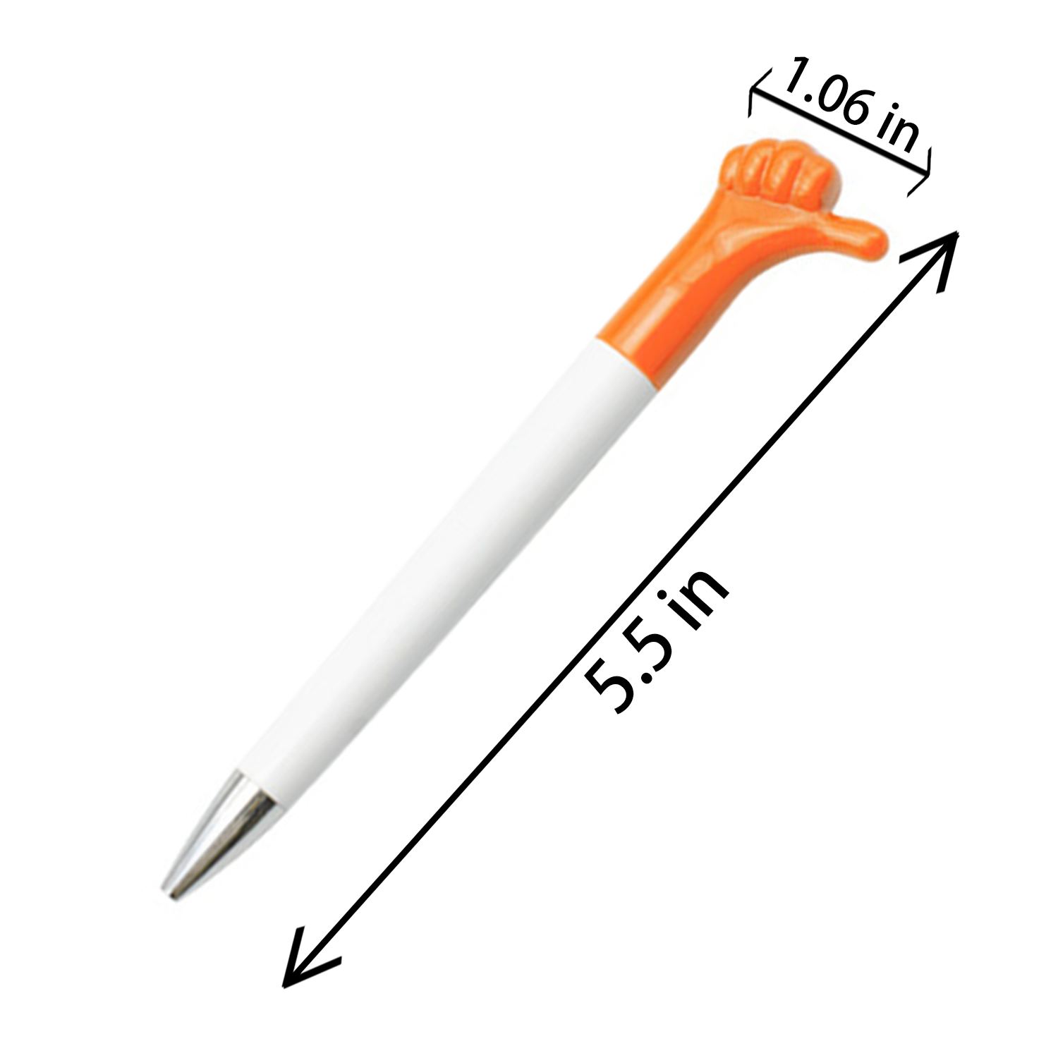 The creative cartoon gesture shaped ballpoint pen 2
