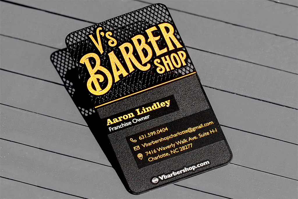 Black Metal Business Cards 11