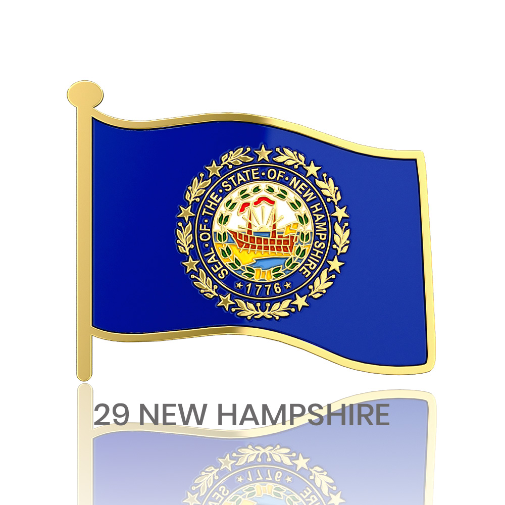1" Stock Flag Pins 3