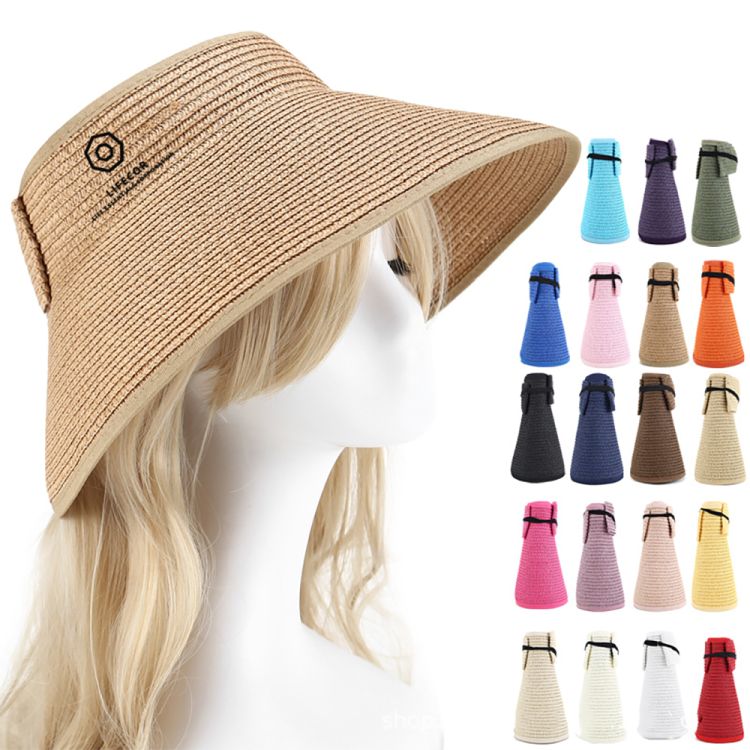 Ponytail Summer Beach Hat 2