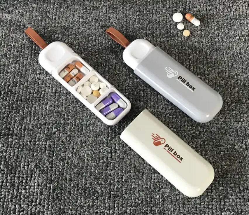 3 Compartment Pill Box 1