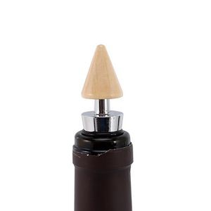 Wooden Cone Shaped Wine Cork Bottle Stopper 8