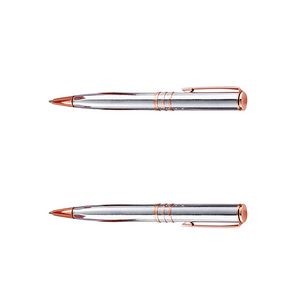 Gold Clip Business Executive Twist Metal Pen 2