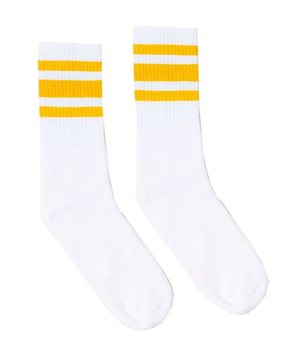 USA-Made Striped Crew Socks - SC100 7