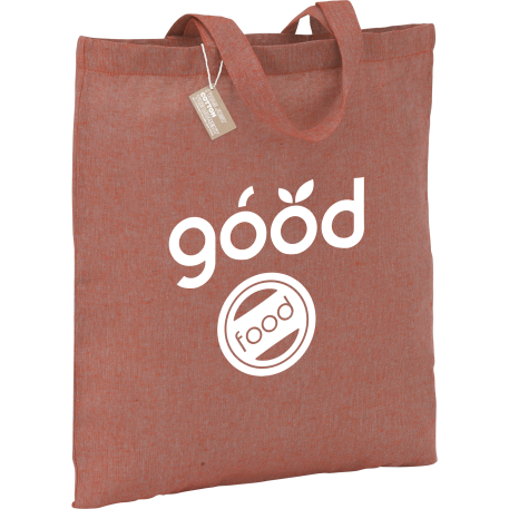 Recycled 5oz Cotton Twill Tote, custom tote bag with logo imprint 144