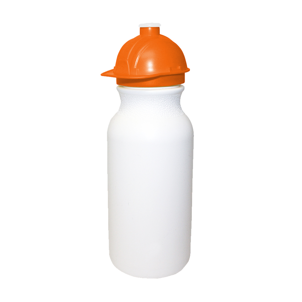 20 oz. Value Cycle Bottle w/ Safety Helmet Push 'n Pull Cap 7
