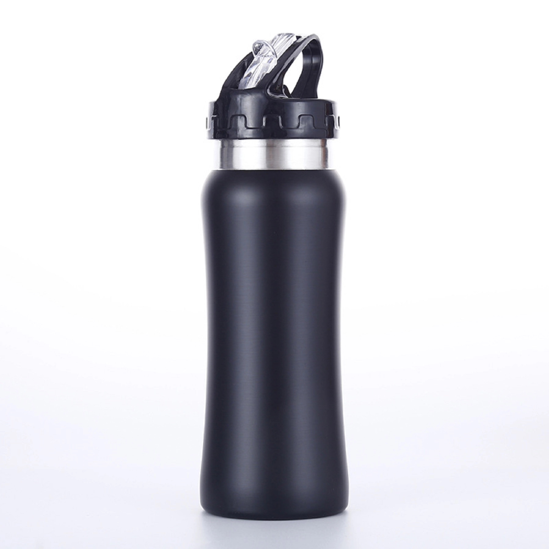 17 oz Single Wall Metal Sport Bottle with Straw, custom water bottle with logo imprint 5
