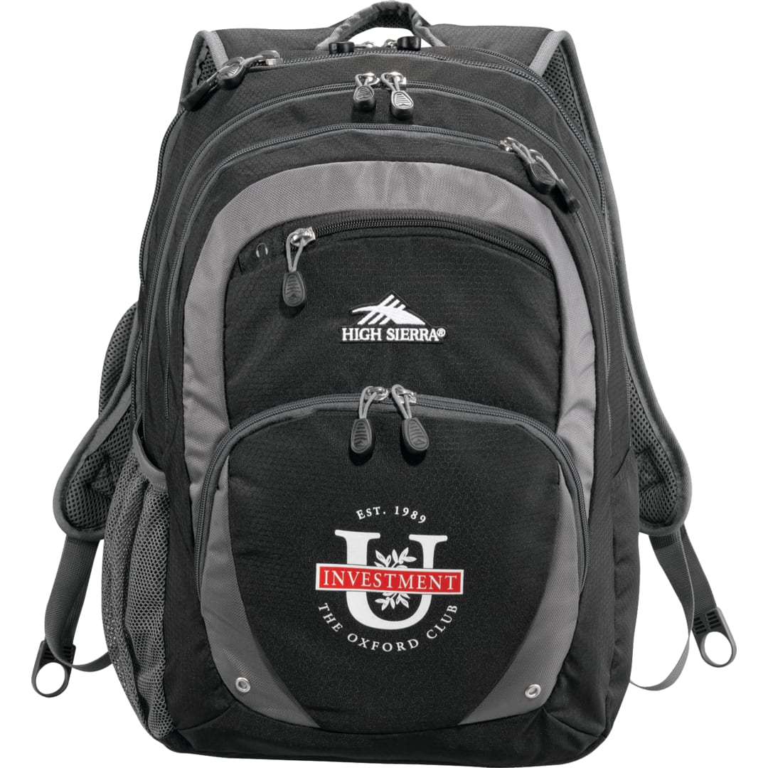 High Sierra Overtime Fly-By 17" Computer Backpack 18