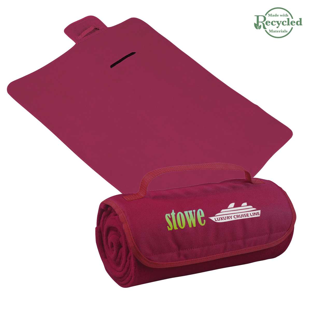 Recycled Roll-Up Blanket 9