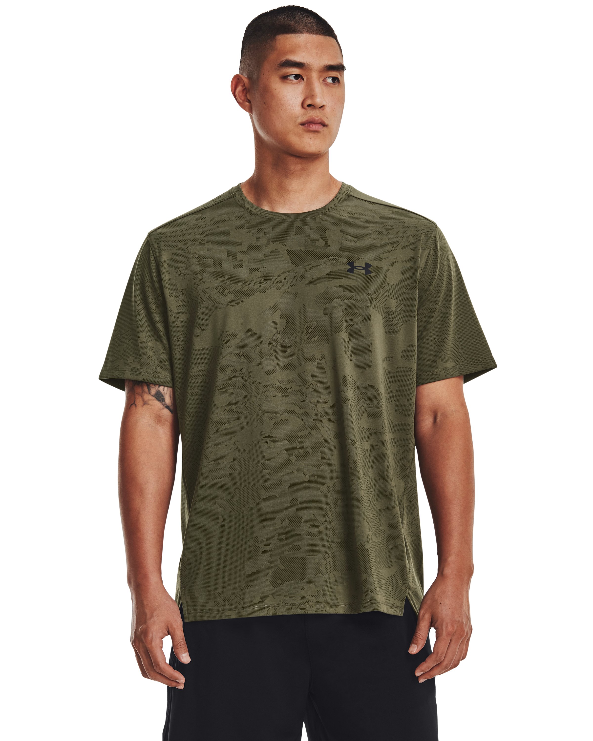 UA Tech Vent Jacquard Men's Short Sleeve 9