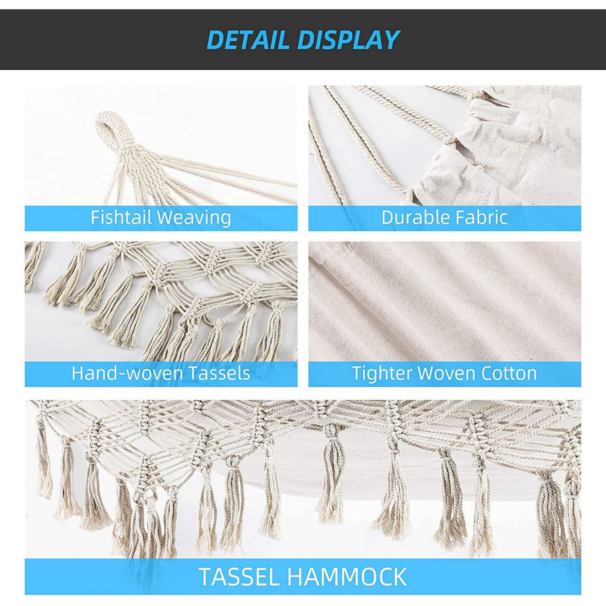 Cotton Canvas Hammock 3