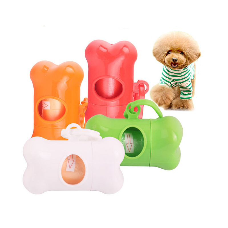 Pet Dog Poop Bag Dispenser Waste Garbage Holder Dispensers 2