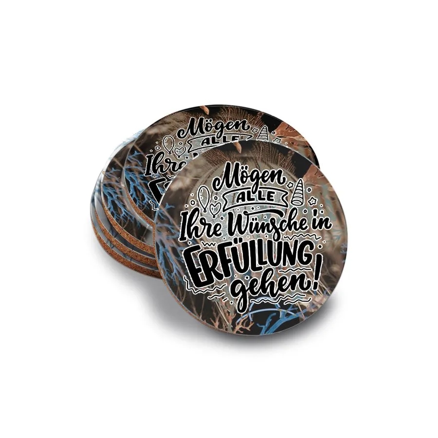Fiberboard Coasters 11