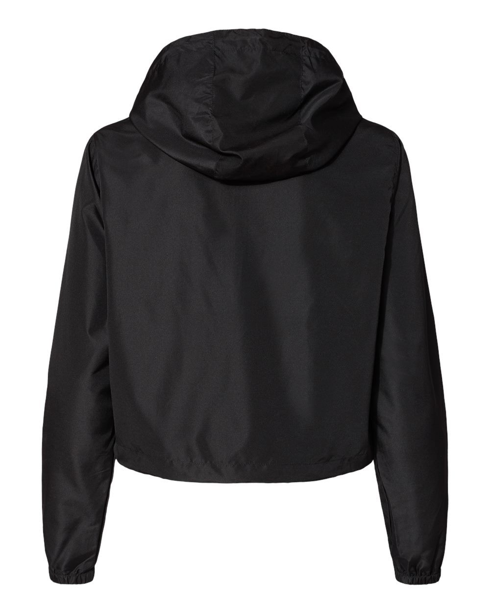 Women's Lightweight Quarter-Zip Pullover Crop Windbreaker