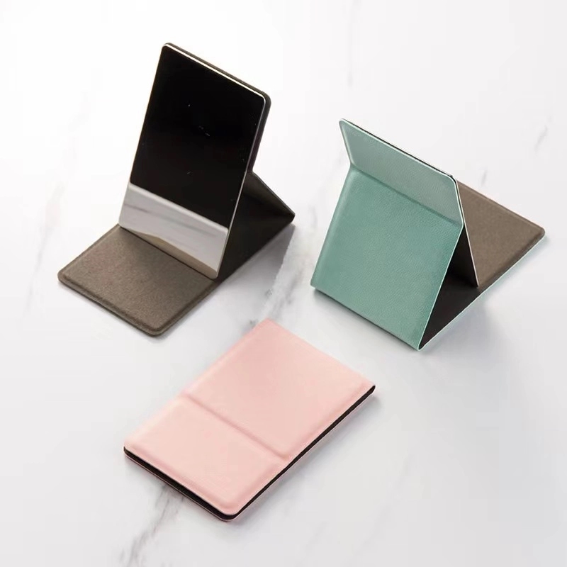 Portable Stainless Steel Makeup Mirror 7