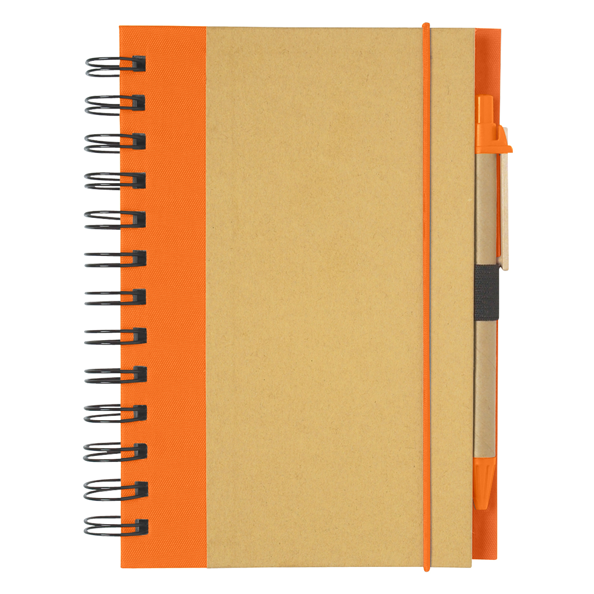 ECO-INSPIRED SPIRAL NOTEBOOK & PEN 32