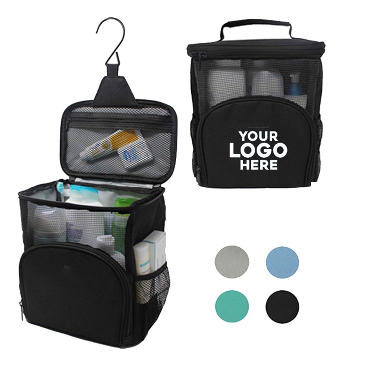 Hanging travel portable toilet bag 4