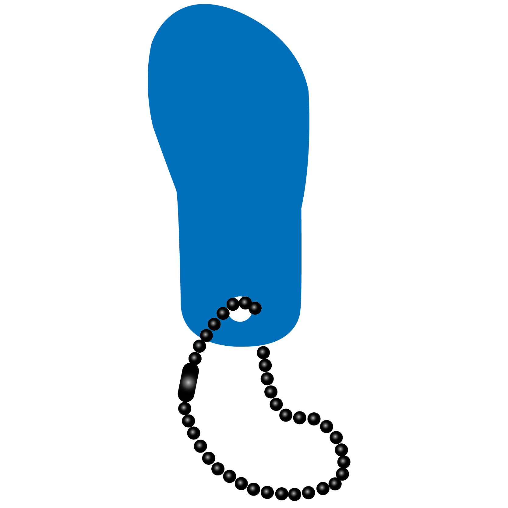 Flip Flop Key Tag 13
