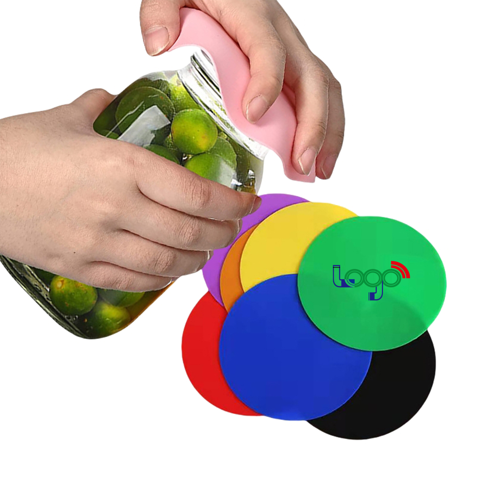 Silicone Jar Gripper Pad Bottle Opener 2