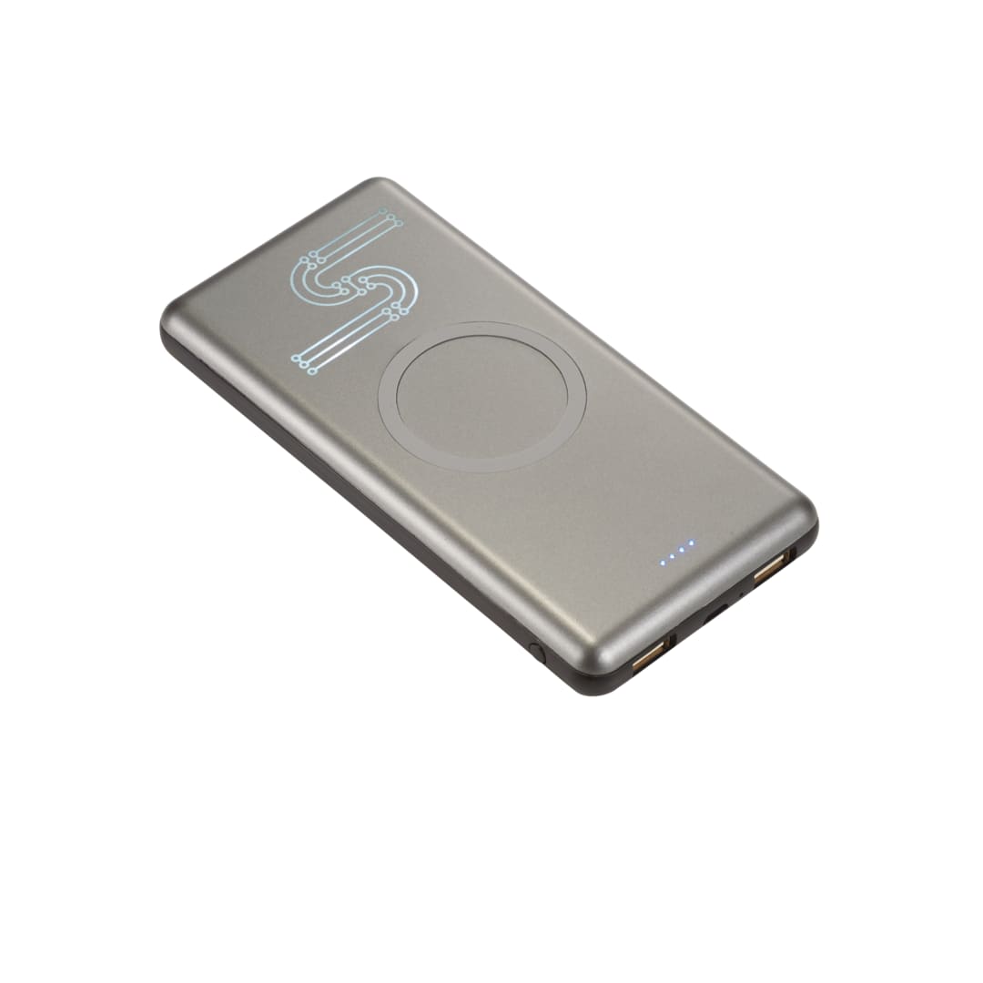 UL Listed Light Up Qi 10000 Wireless Power Bank 19