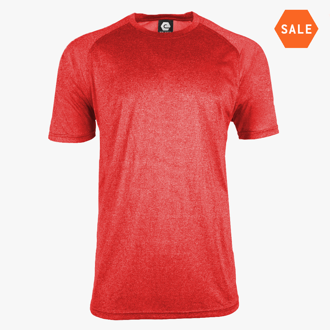 #F104 / Titanium Heather Mens Crew Neck Tee 2