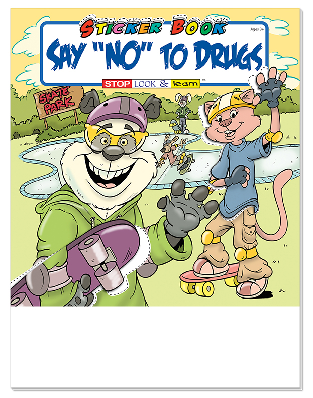 STICKER BOOK - Say "NO" To Drugs Sticker Book 5