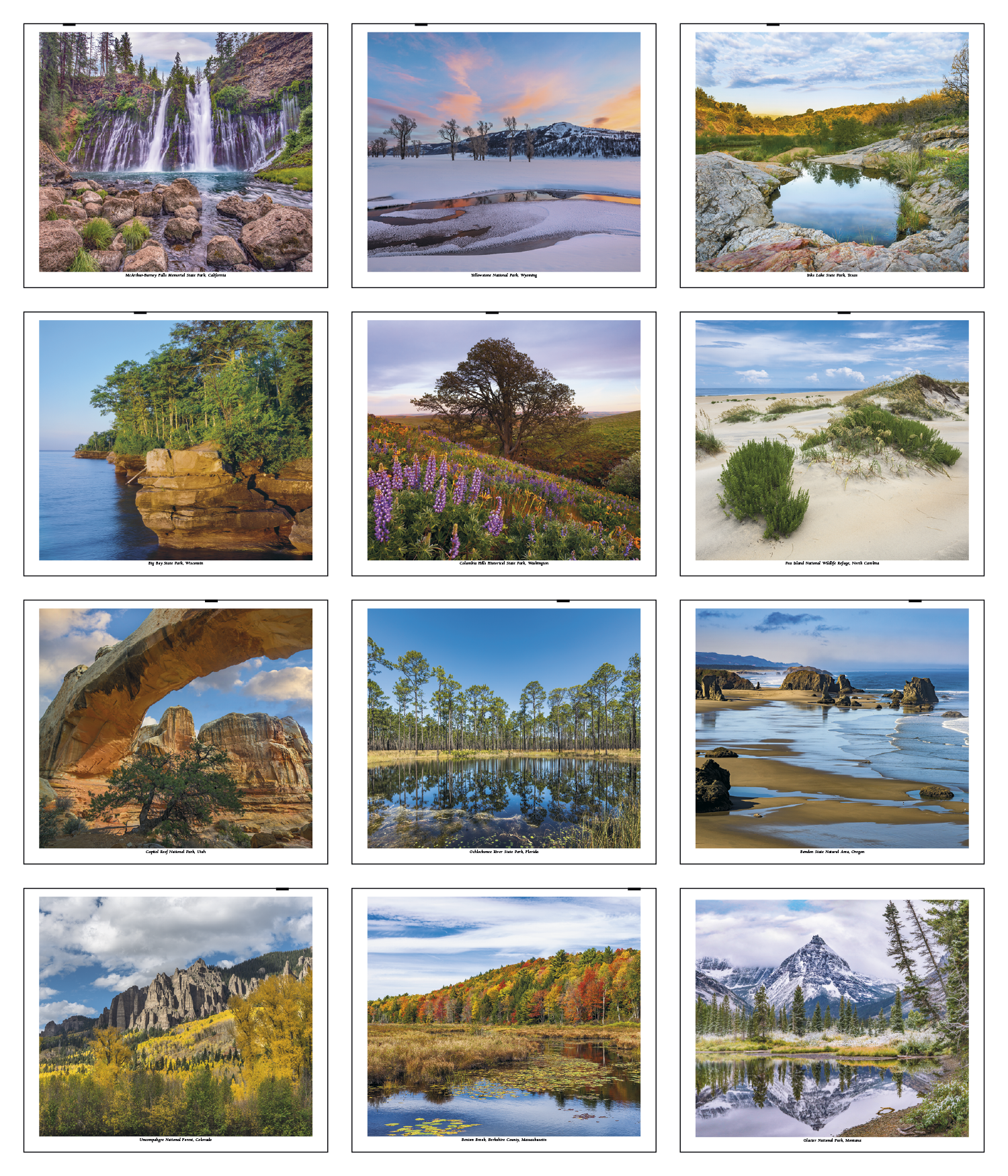 HotLine® Products Scenic America® Pocket Calendar 29