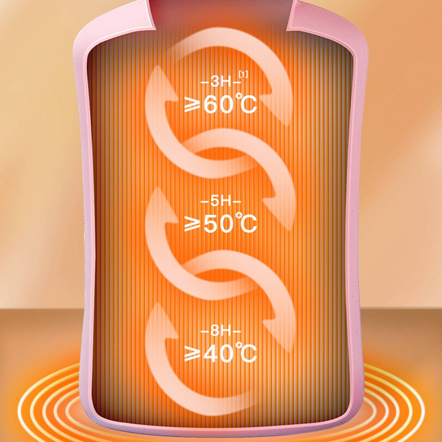 1L Explosion-proof Silicone Water Hand Warmer Bag 4