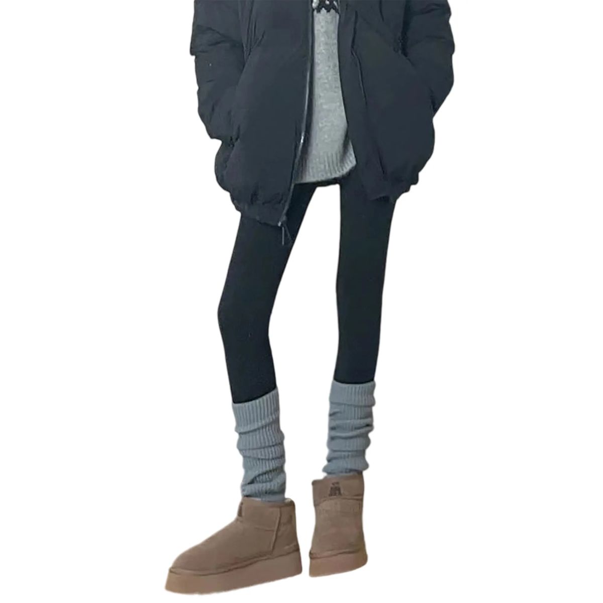Warm Activewear Tights with Moisture Wicking 3