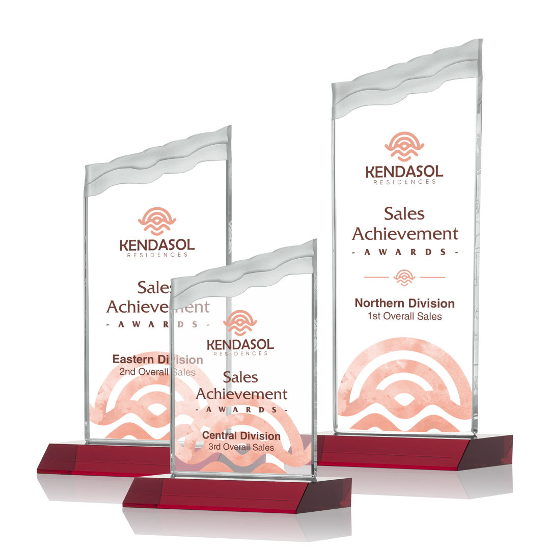 Oakwood VividPrint™ Award - Red