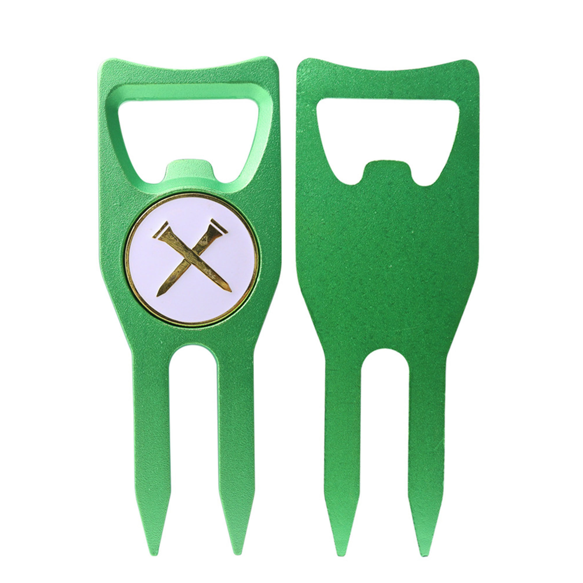 Aluminium Alloy Golf Divot Tool with Bottle Opener 9