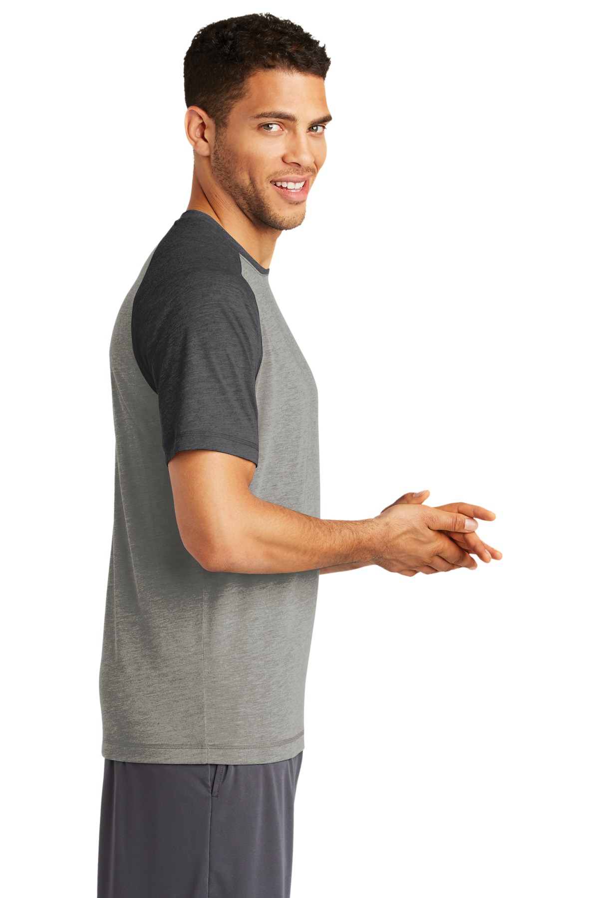 Sport-Tek® PosiCharge Tri-Blend Wicking Raglan Tee 85